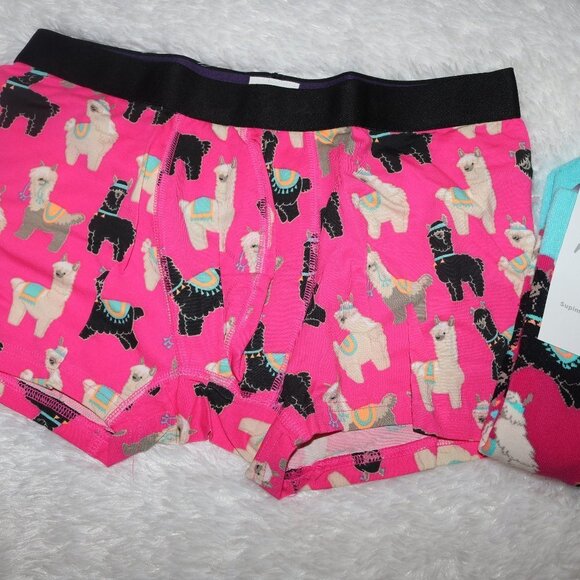 Mens Yo Llama lot of 2 which includes trunks and crew socks. LAST ONE!!! - Picture 1 of 5